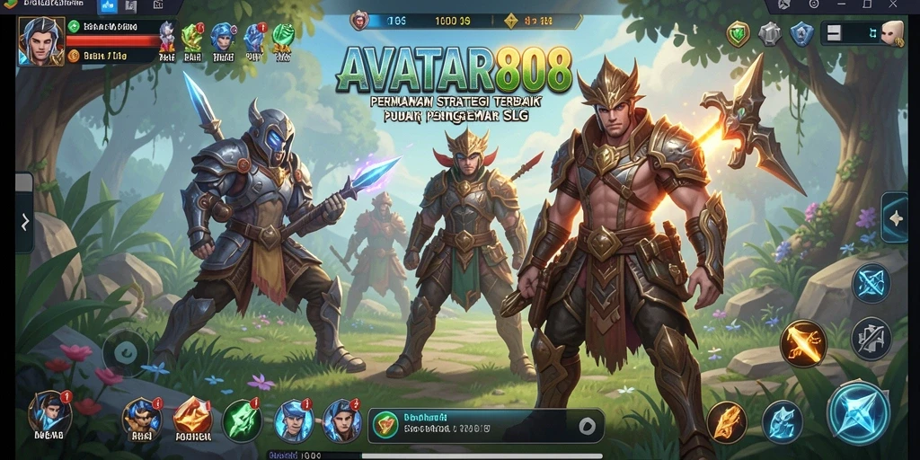 Tampilkan gameplay seru di AVATAR808 dengan strategi SLG yang mendalam.
