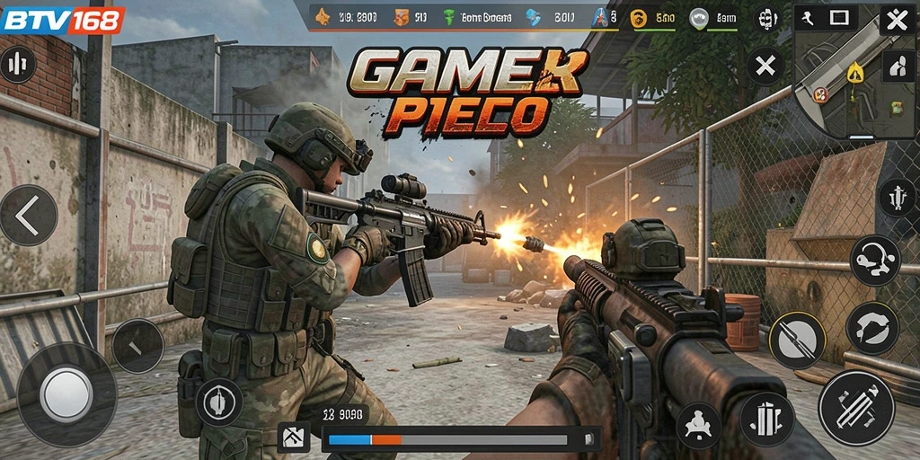 Screenshot gameplay yang menampilkan aksi seru di BTV168.