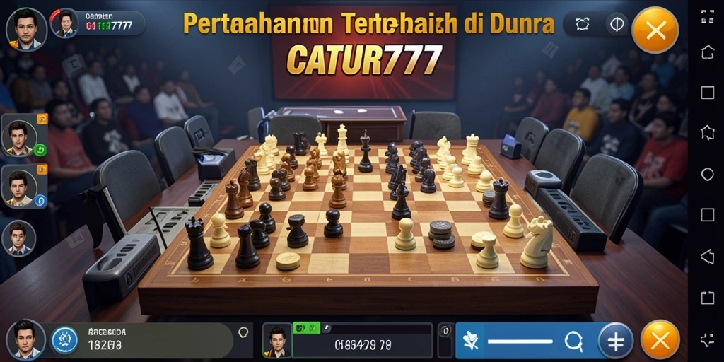 Tangkapan layar menampilkan aksi strategis Tower Defense di CATUR777.