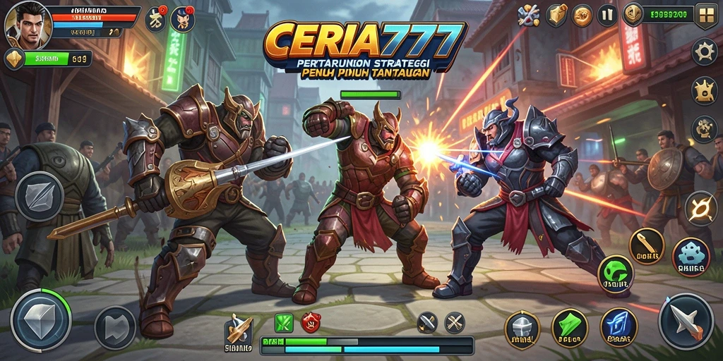 Tangkapan layar gameplay CERIA777 yang mendebarkan dan penuh strategi.