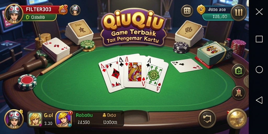 Gameplay seru QiuQiu dengan teman-teman dalam FILTER303.