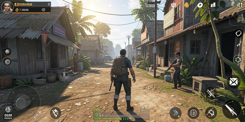 Screenshot G668 menampilkan gameplay simulation yang seru dan interaktif.