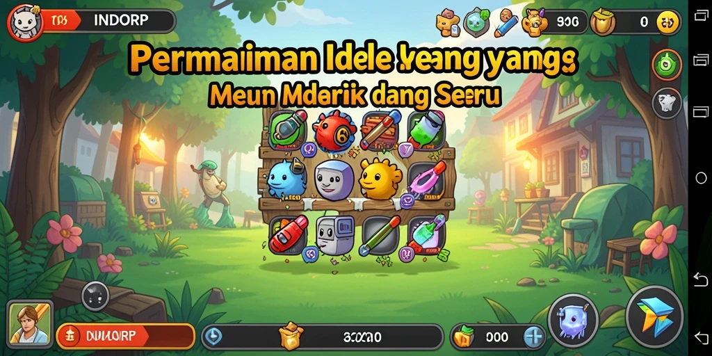Tampilan gameplay INDORP yang menawan dan seru.