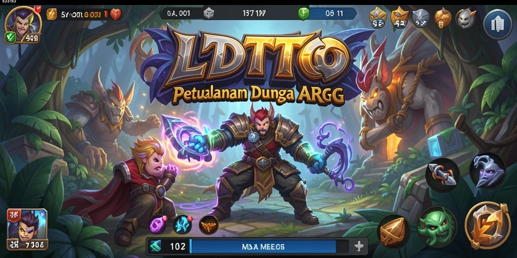 Tampilan epik dari petualangan seru LTDTOTO.