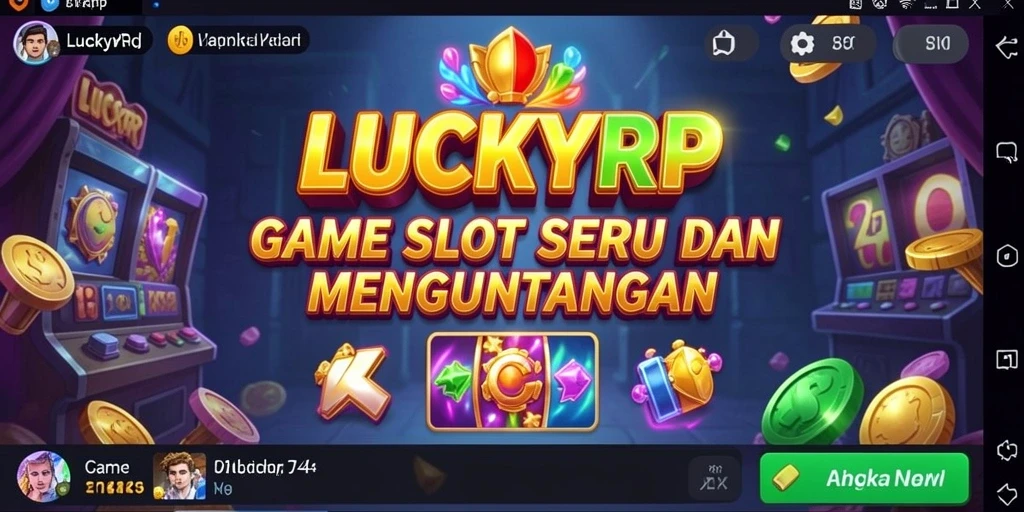 Gameplay LUCKYRP yang menarik dengan banyak fitur slot.