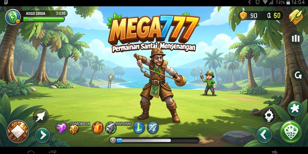 Tampak menarik dari gameplay MEGA777 yang penuh warna.
