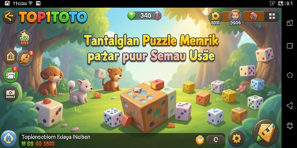 Tampilkan gameplay menarik dan menantang dari game Puzzle.
